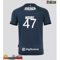 Camisa de Futebol Rangers Mikey Moore #47 Equipamento Alternativo 2025-26 Manga Curta